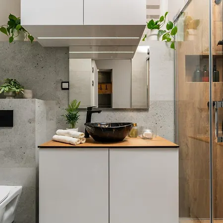 Three In One Old Town Air Conditioning Balcony Apartamento *